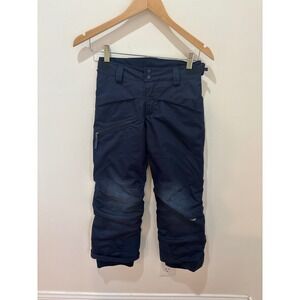 Patagonia Kids Navy Blue H2No Insulated Snow Pants Size Medium 10 Ski Snowboard